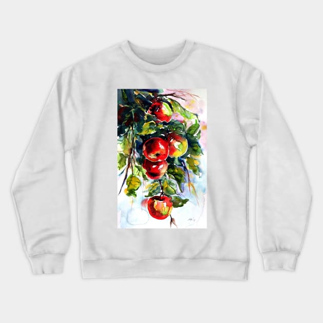 Apples Crewneck Sweatshirt by kovacsannabrigi
